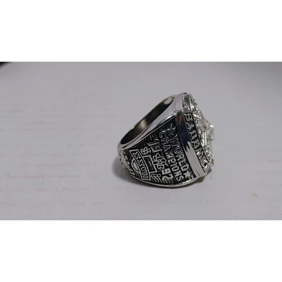 1992 DALLAS COWBOYS SUPER BOWL 27 WORLD CHAMPIONSHIP TROY AIKMAN REPLICA RING - Picture 5 of 5